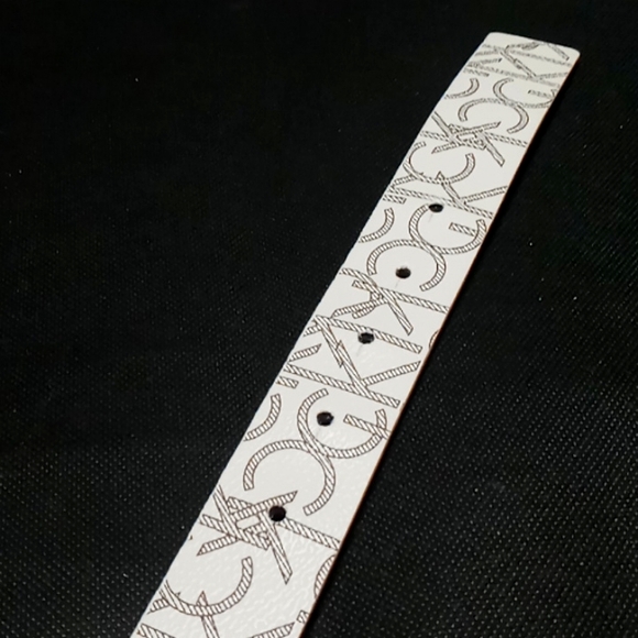Calvin Klein Reversible Monogram Belt - Picture 6 of 7